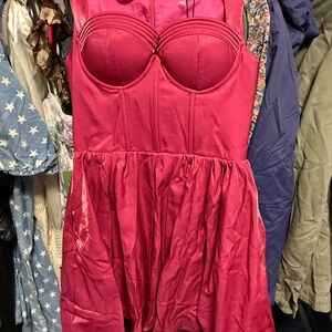 Chic Fuchsia Prom Dress